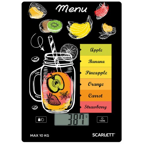 Кухонные весы Scarlett SC-KS57P77 (смузи) 5