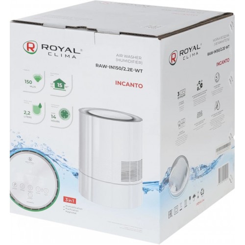 Мойка воздуха Royal Clima INCANTO RAW-IN150/2.2E-WT (белый) 