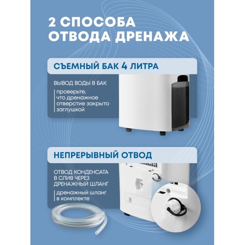 Осушитель воздуха Ballu BD40U (белый) 1