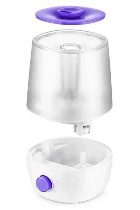 Увлажнитель воздуха Kitfort КТ-2842-1 (белый/фиолетовый) 1
