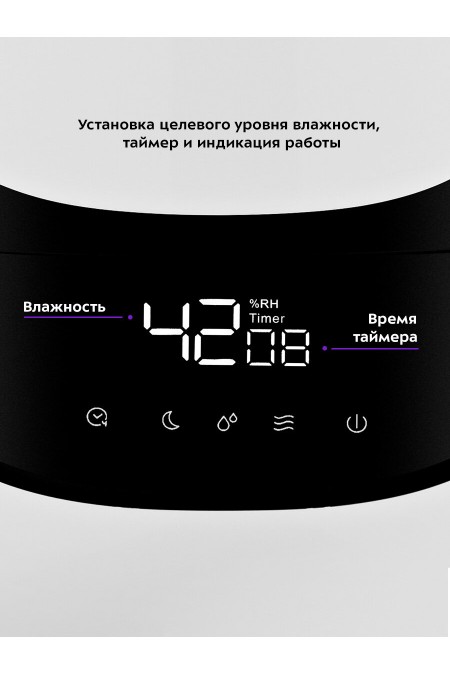 Увлажнитель воздуха Kitfort КТ-2878 (белый/черный) 3