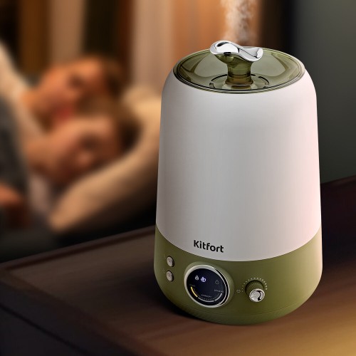 Увлажнитель воздуха Kitfort КТ-2896 (белый/зеленый) 3