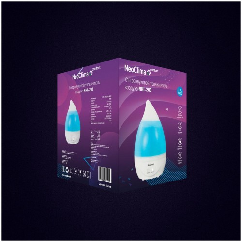 Увлажнитель воздуха NeoClima NHL-203 (белый) 8