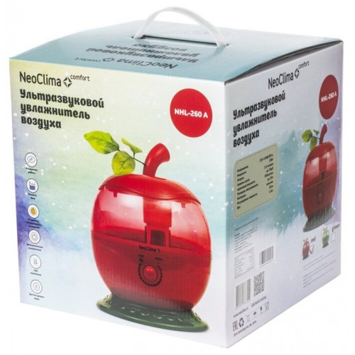 Увлажнитель воздуха NeoClima NHL-260 A (красный/зеленый) 5
