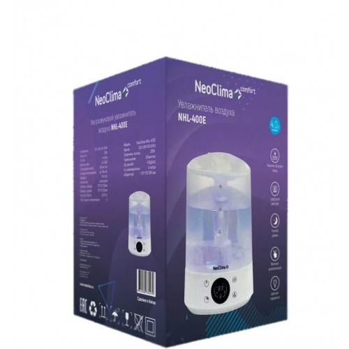 Увлажнитель воздуха NeoClima NHL-400E (белый) 2