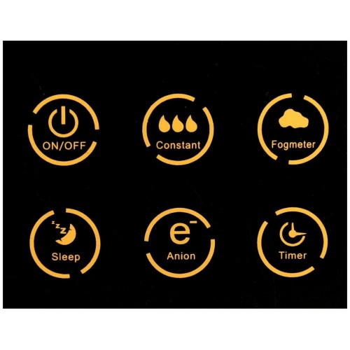 Увлажнитель воздуха Neoclima NHL-7.5 (черный/белый/золотой) 4