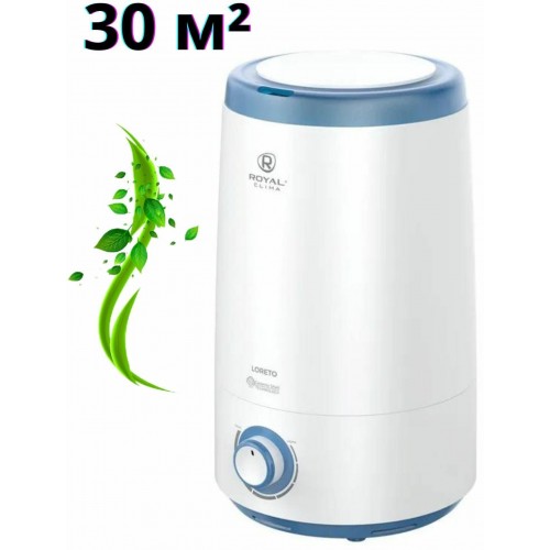 Увлажнитель воздуха Royal Clima LORETO RUH-LT300/3.5M-BU (белый/синий) 2