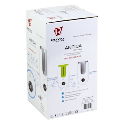 Увлажнитель воздуха Royal Clima RUH-AN300/4.0E-GN (белый/фисташковый) 5