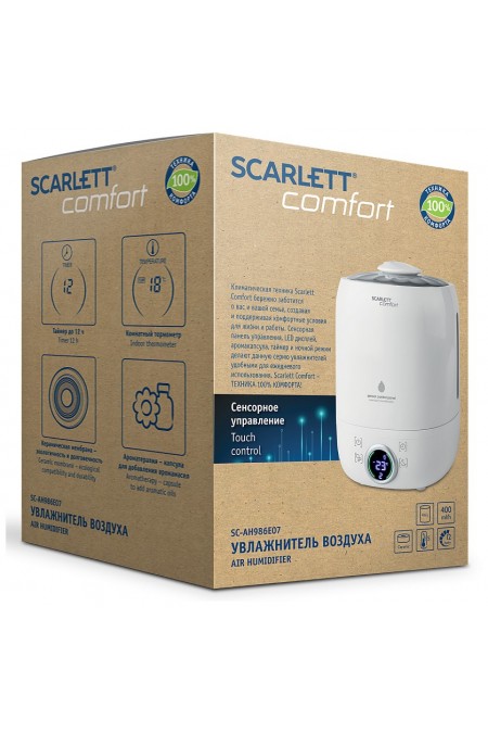 Увлажнитель воздуха Scarlett SC-AH986E07 (белый) 7