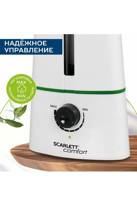 Увлажнитель воздуха Scarlett SC-AH986M08 (белый/зеленый) 1