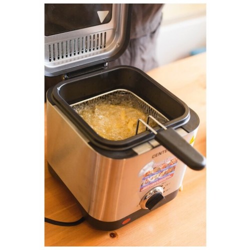 Фритюрница CENTEK CT-1430 (серебристый/черный) 3