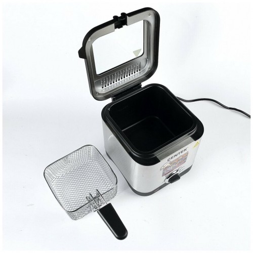 Фритюрница CENTEK CT-1430 (серебристый/черный) 7