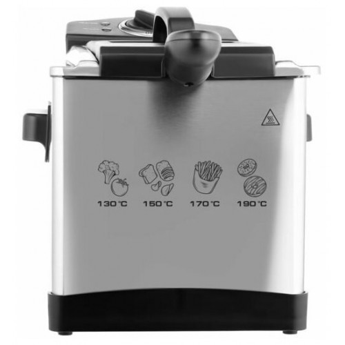 Фритюрница CENTEK CT-1431 (серебристый/черный) 2