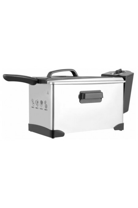 Фритюрница CENTEK CT-1431 (серебристый/черный) 5