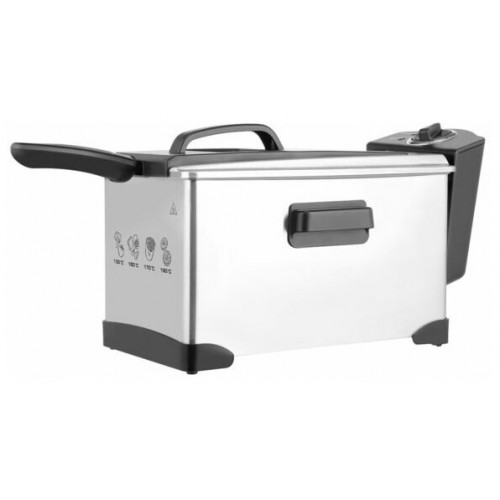 Фритюрница CENTEK CT-1431 (серебристый/черный) 5