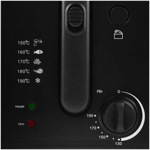 Фритюрница Kitfort KT-2024 (серебристый/черный) 8