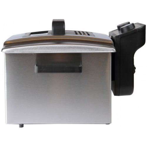 Фритюрница Kitfort KT-2025 (серебристый/черный) 2