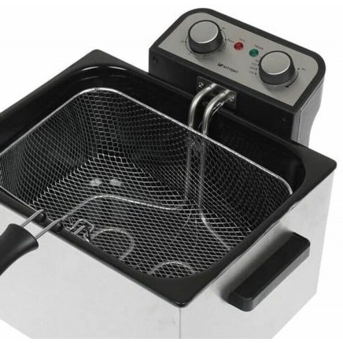 Фритюрница Kitfort KT-2025 (серебристый/черный) 9
