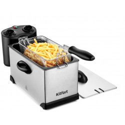 Фритюрница Kitfort КТ-4052 (серебристый)