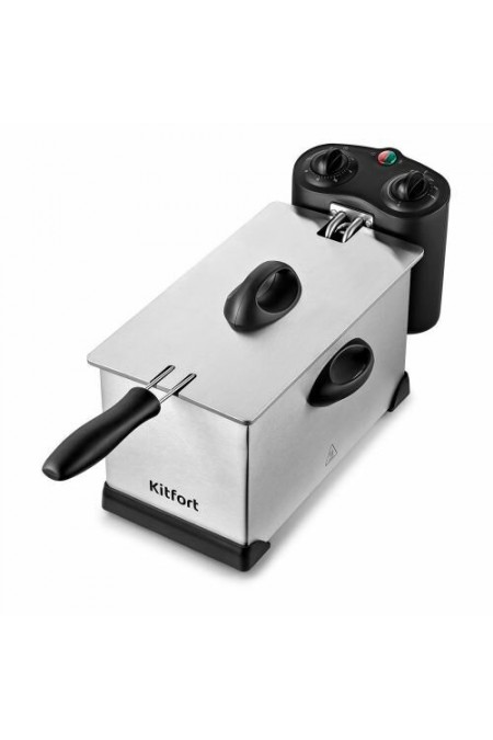 Фритюрница Kitfort КТ-4052 (серебристый) 1