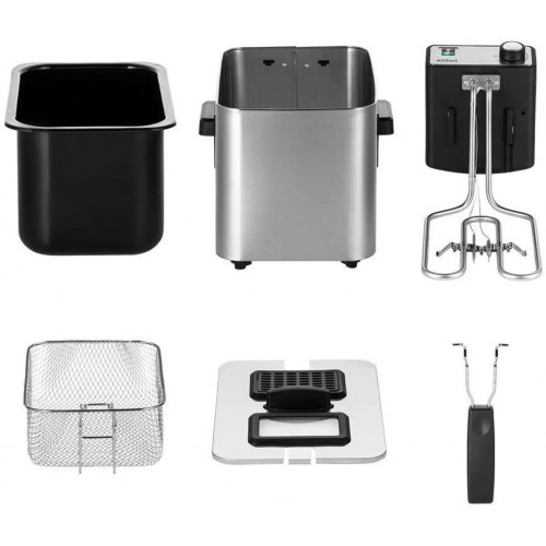 Фритюрница Kitfort КТ-4053 (серебристый) 9