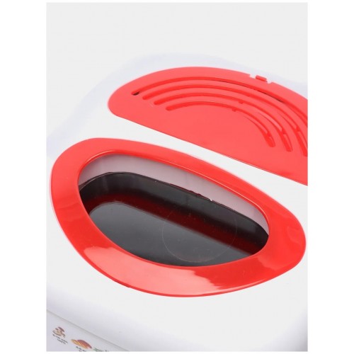 Фритюрница Sakura SA-7654R (белый/красный) 5