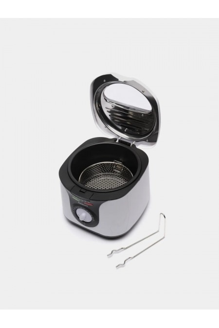 Фритюрница Sakura SA-7669BK (белый/черный) 3