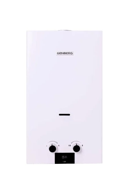 Проточный газовый водонагреватель Genberg 110.01 ЕСО (белый) 