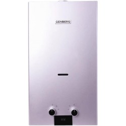 Проточный газовый водонагреватель Genberg 110.01 Стандарт (серебристый)