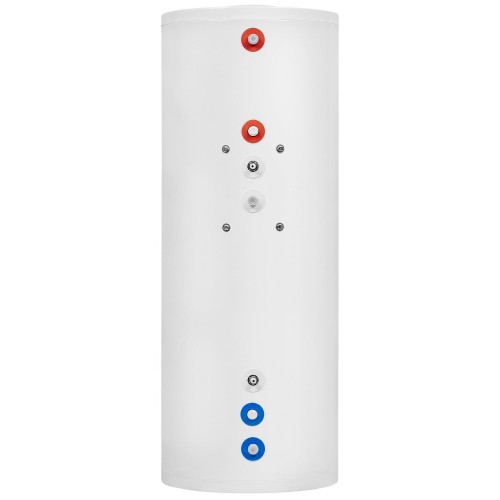 Бойлер косвенного нагрева Royal Thermo GLF RTWGE 200 напольный (ТЭН) (белый) 6