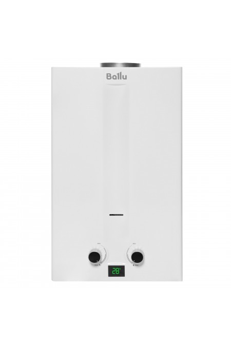 Проточный газовый водонагреватель Ballu GWH 10 Fiery (белый) 1