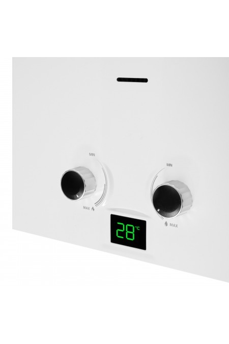 Проточный газовый водонагреватель Ballu GWH 10 Fiery (белый) 3