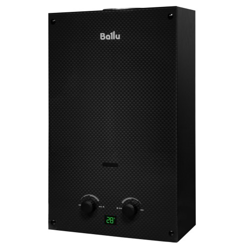 Газовая колонка Ballu GWH 10 Fiery Glass Carbon (черный) 