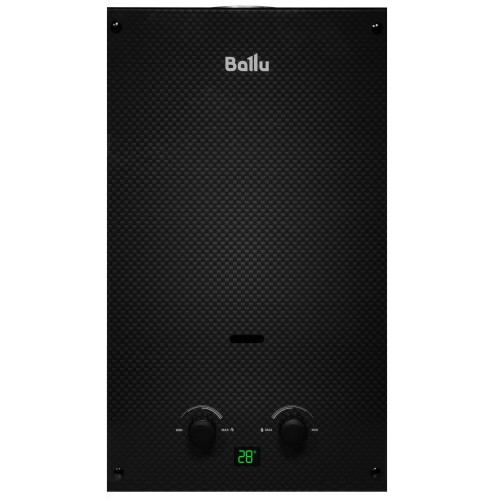 Газовая колонка Ballu GWH 10 Fiery Glass Carbon (черный) 1