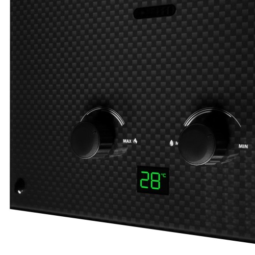 Газовая колонка Ballu GWH 10 Fiery Glass Carbon (черный) 3