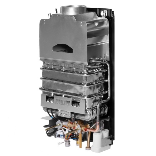 Газовая колонка Ballu GWH 10 Fiery Glass Carbon (черный) 7