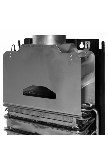 Проточный газовый водонагреватель Ballu GWH 10 Fiery Glass Carbon (черный) 9