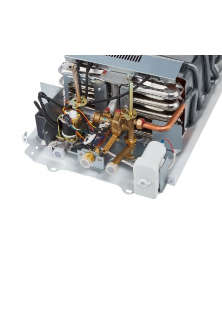 Проточный газовый водонагреватель Ballu GWH 10 Fiery Glass Lime (белый/рисунок) 8