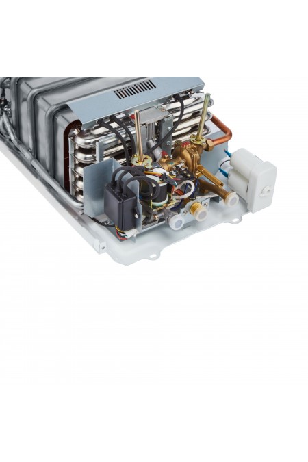 Проточный газовый водонагреватель Ballu GWH 10 Fiery Glass Lime (белый/рисунок) 9