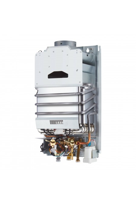 Проточный газовый водонагреватель Ballu GWH 10 Fiery Glass Mirror (белый) 6