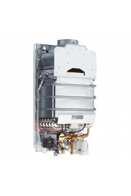 Проточный газовый водонагреватель Ballu GWH 10 Fiery Glass Mirror (белый) 7