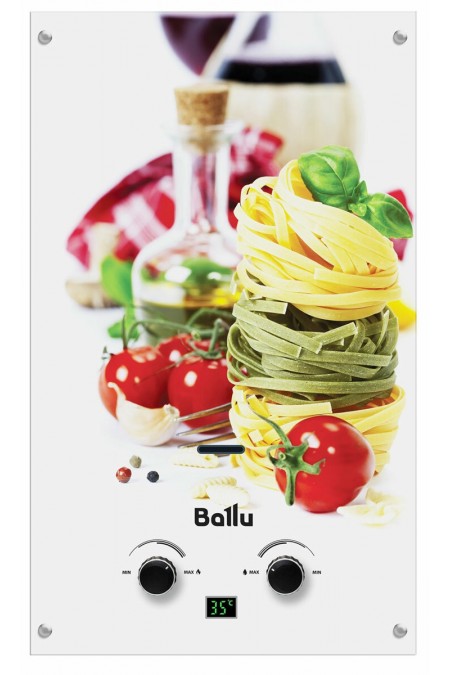 Проточный газовый водонагреватель Ballu GWH 10 Fiery Glass Pasta (рисунок) 