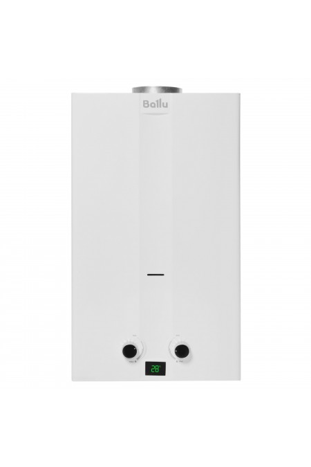 Проточный газовый водонагреватель Ballu GWH 12 Fiery (белый) 1