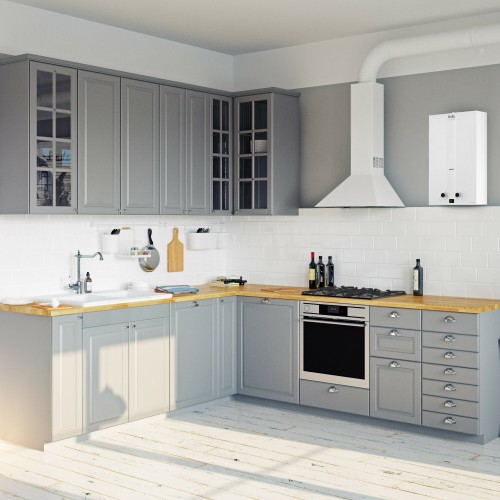 Газовая колонка Ballu GWH 12 Fiery Turbo (белый) 7