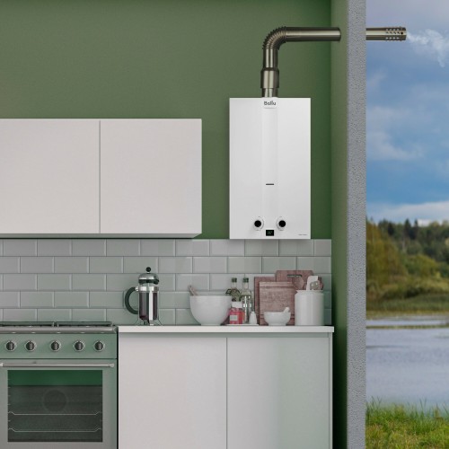 Газовая колонка Ballu GWH 12 Fiery Turbo (белый) 9