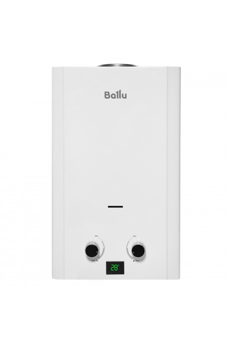 Проточный газовый водонагреватель Ballu GWH 6 Fiery (белый) 