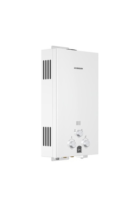 Проточный газовый водонагреватель Edisson E 20 D Pro (белый) 