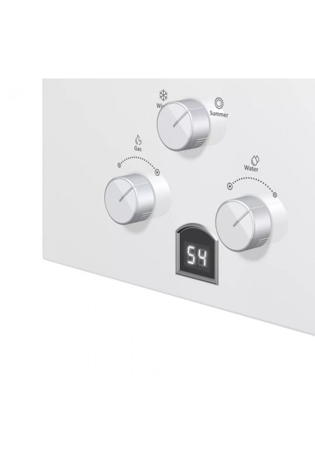 Проточный газовый водонагреватель Edisson E 20 DL (белый) 2