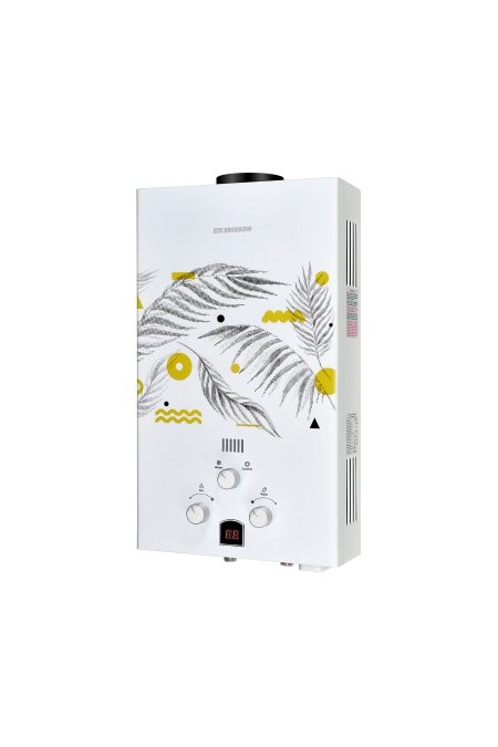 Проточный газовый водонагреватель Edisson E 20 GD (Каннская ветвь) (белый) 