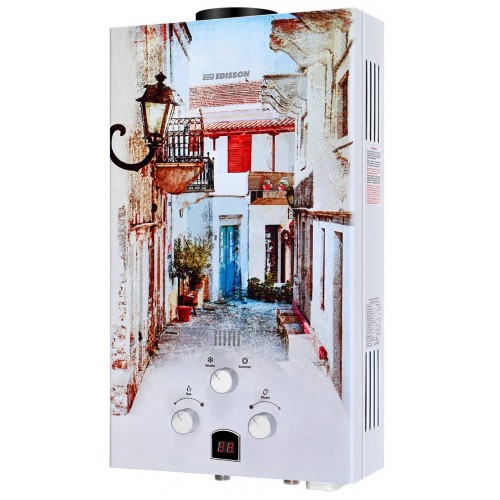 Газовая колонка Edisson E 20 GD (Лиссабон) (рисунок) 